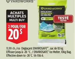 Canadian Tire ENVIROSAFE Ice Melter offer