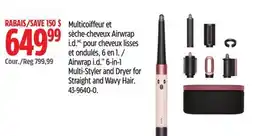 Canadian Tire Dyson Airwrap i.d. 6-in-1 Multi-Styler and Dryer for Straight and Wavy Hair offer