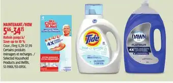 Canadian Tire Selected Household Products and Refills offer