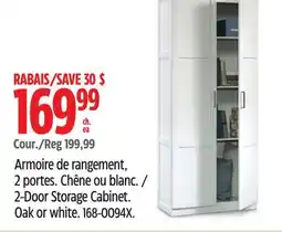 Canadian Tire Sauder 2-Door Storage Cabinet offer