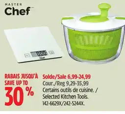 Canadian Tire Master Chef Selected Kitchen Tools offer