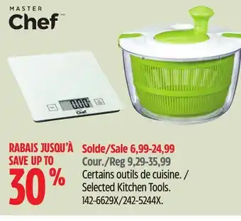Canadian Tire Master Chef Selected Kitchen Tools offer