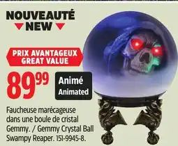 Canadian Tire Gemmy Crystal Ball Swampy Reaper offer