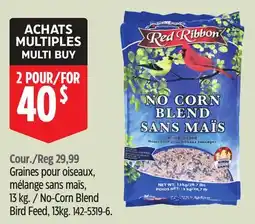 Canadian Tire No-Corn Blend Bird Feed, 13kg offer