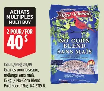 Canadian Tire No-Corn Blend Bird Feed, 13kg offer