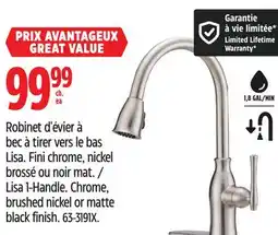 Canadian Tire Danze Lisa 1-Handle offer