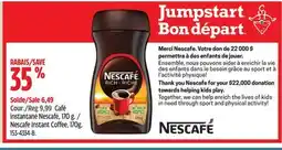 Canadian Tire Nescafe Instant Coffee, 170g offer