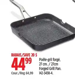 Canadian Tire The Rock 27cm Forged Grill Pan offer