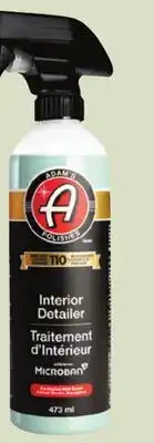 Canadian Tire Adams Interior Detailer with Microban offer