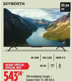 Canadian Tire Google Smart TV offer