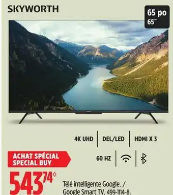 Canadian Tire Google Smart TV offer