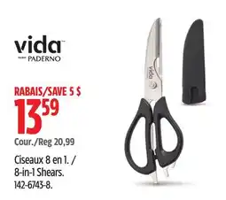 Canadian Tire Vida by PADERNO 8-in-1 Shears offer
