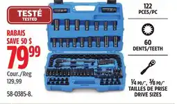 Canadian Tire DENTS/TEETH ¼ PO/, ⅜ PO/ TAILLES DE PRISE offer