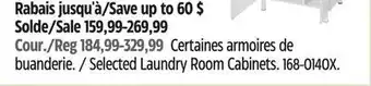 Canadian Tire For Living Selected Laundry Room Cabinets offer