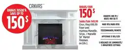 Canadian Tire Canvas Marseille 54˝ Mantel Fireplace offer