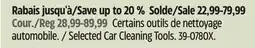 Canadian Tire Chemical Guys Selected Car Cleaning Tools offer