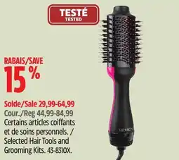 Canadian Tire Selected Hair Tools and Grooming Kits offer
