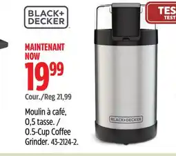 Canadian Tire Black & Decker 0.5-Cup Coffee Grinder offer