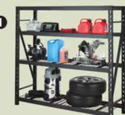 Canadian Tire MAXIMUM 4-Tier Heavy-Duty Storage Rack offer