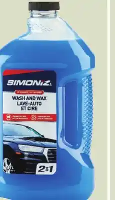 Canadian Tire 2-in-1 Car Wash & Wax offer