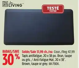 Canadian Tire For Living Anti-Fatigue Mat offer