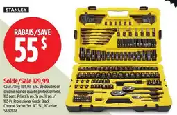 Canadian Tire 183-Pc Professional Grade Black Chrome Socket Set. 1β4Λ, 3β8Λ, 1β2Λ-drive offer