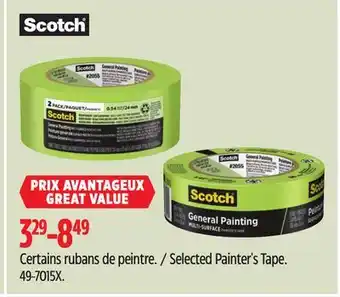 Canadian Tire Selected Painter's Tape offer
