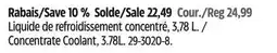Canadian Tire Prestone Concentrate Coolant offer