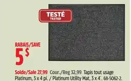 Canadian Tire Platinum Utility Mat, X offer