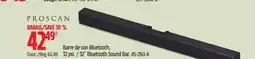 Canadian Tire 32˝ Bluetooth Sound Bar offer