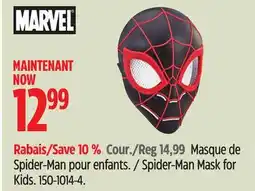 Canadian Tire Spider-Man Mask for Kids offer