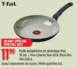 Canadian Tire T-Fal Viva Ceramic Non-Stick offer