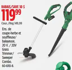 Canadian Tire Certified 20V Grass Trimmer/ Sweeper Combo offer