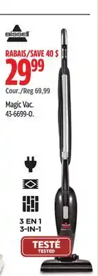 Canadian Tire Bissell Magic Vac offer
