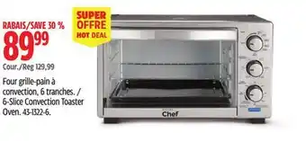 Canadian Tire Master Chef 6-Slice Convection Toaster Oven offer
