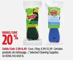 Canadian Tire Selected Cleaning Supplies offer