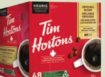 Canadian Tire Keurig Selected Tim Hortons K-Cup Coffee Pods offer