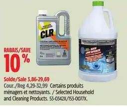 Canadian Tire Selected Household and Cleaning Products offer