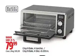 Canadian Tire Black + Decker Crisp N Bake offer