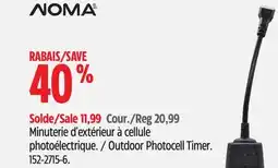 Canadian Tire Noma Outdoor Photocell Timer offer
