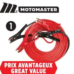 Canadian Tire Motomaster Booster Cables with Built-In LED Lights offer