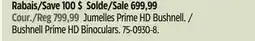 Canadian Tire Bushnell Prime HD Binoculars offer