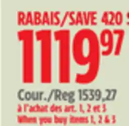Canadian Tire Mastercraft Tool Storage Chest offer