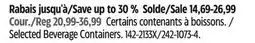 Canadian Tire Selected Beverage Containers offer