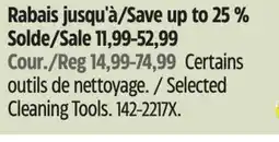 Canadian Tire Libman Selected Cleaning Tools offer
