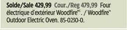 Canadian Tire Woodfire Outdoor Electric Oven offer