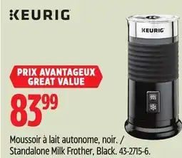 Canadian Tire Standalone Milk Frother offer