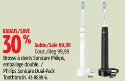 Canadian Tire Philips Sonicare Dual-Pack Toothbrush offer