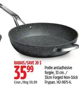 Canadian Tire 33cm Forged Non-Stick Frypan offer