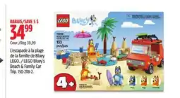 Canadian Tire LEGO Bluey's Beach & Family Car Trip offer